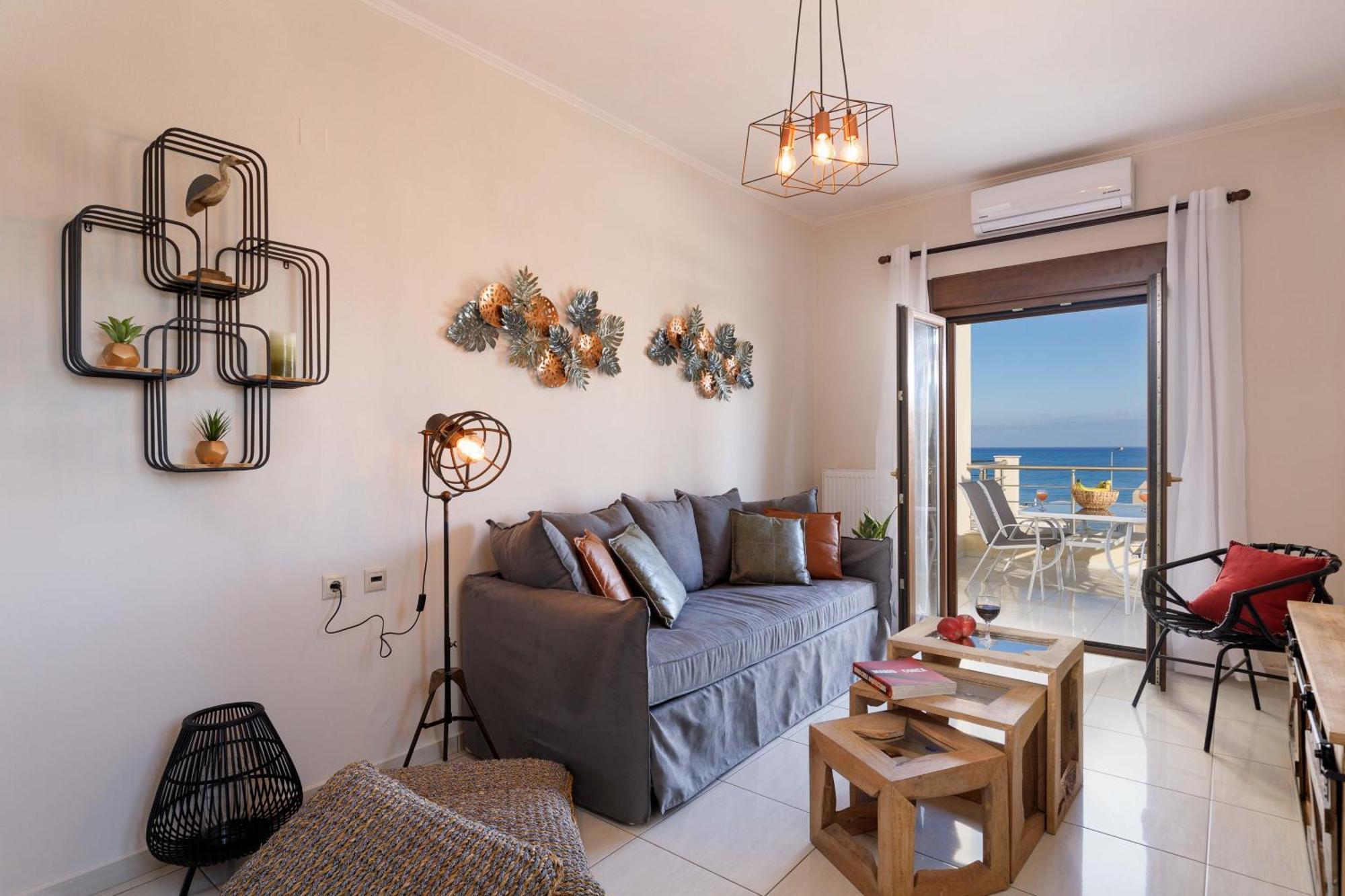 Oak Wood - Sea View Exclusive Maisonette Sfáka Exterior foto